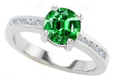 Emerald Engagement Ring