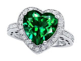 Emerald Engagement Ring