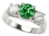 Emerald Engagement Ring