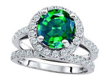 Emerald Bridal Set