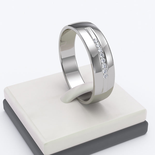 Gold Wedding Band - 10GG01
