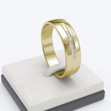 Gold Wedding Band - 10GG01