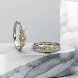GOLD ENGAGEMENT RING - 10GG02