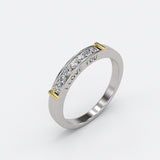 GOLD ENGAGEMENT RING - 10GG13