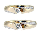 GOLD/CZ BAND