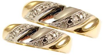 GOLD/CZ BAND