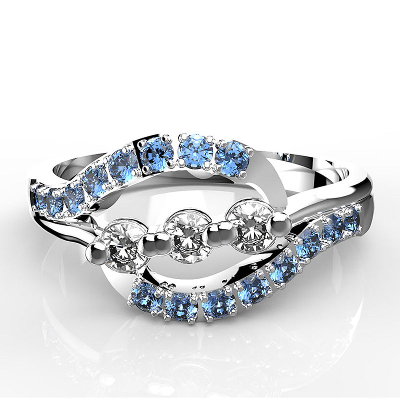 GOLD ENGAGEMENT RING - 10GG45