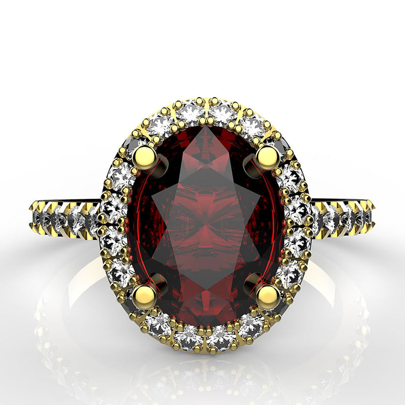 Gold Engagement Ring - 10GG47