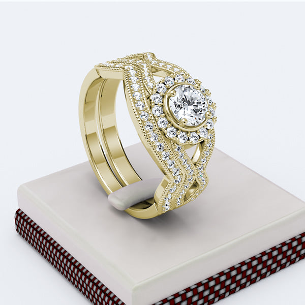 GOLD BRIDAL SET - 10GG69