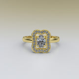 Gold Engagement Ring - 10GG74
