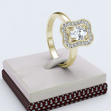 Gold Engagement Ring - 10GG74