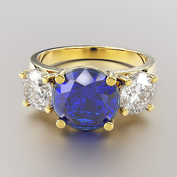 Sapphire Engagement Ring - 10GG98