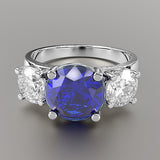 Sapphire Engagement Ring - 10GG98
