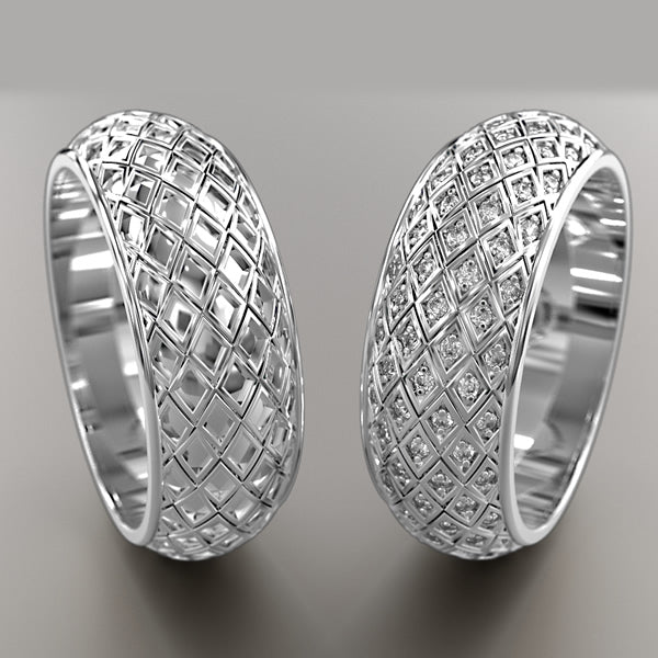 His and Hers Gold Wedding Bands (8mm) - 10GG99