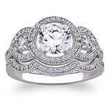 STERLING SILVER BRIDAL SET