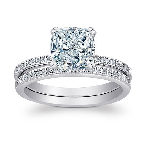 STERLING SILVER BRIDAL SET