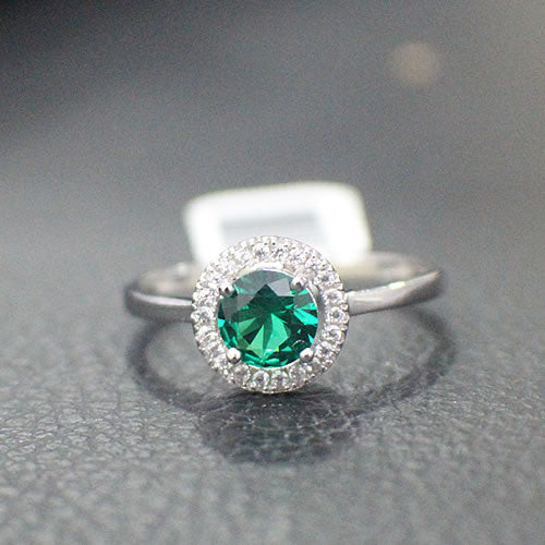 Emerald Engagement Ring - 11AB59