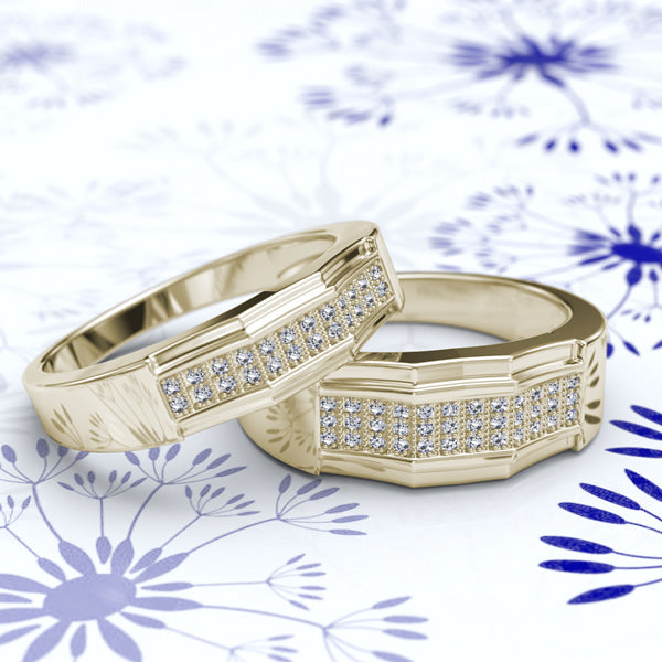 Gold Wedding Bands - 11GG46