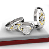 GOLD WEDDING SET - 11GG56