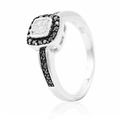 STERLING SILVER ENGAGEMENT RING