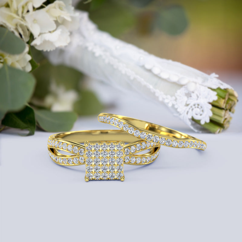 Gold Bridal Set - 12GG04