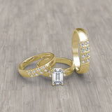 GOLD WEDDING SET - 12GG08