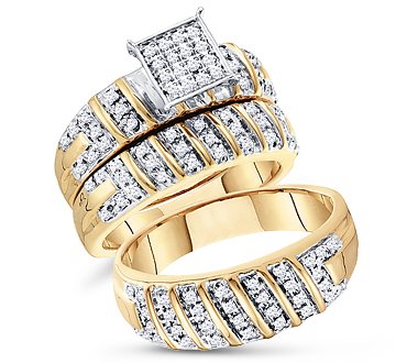 Trio Diamond Ring Set - 12GG83