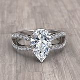 Pear Cut  Engagement Ring -12GG95