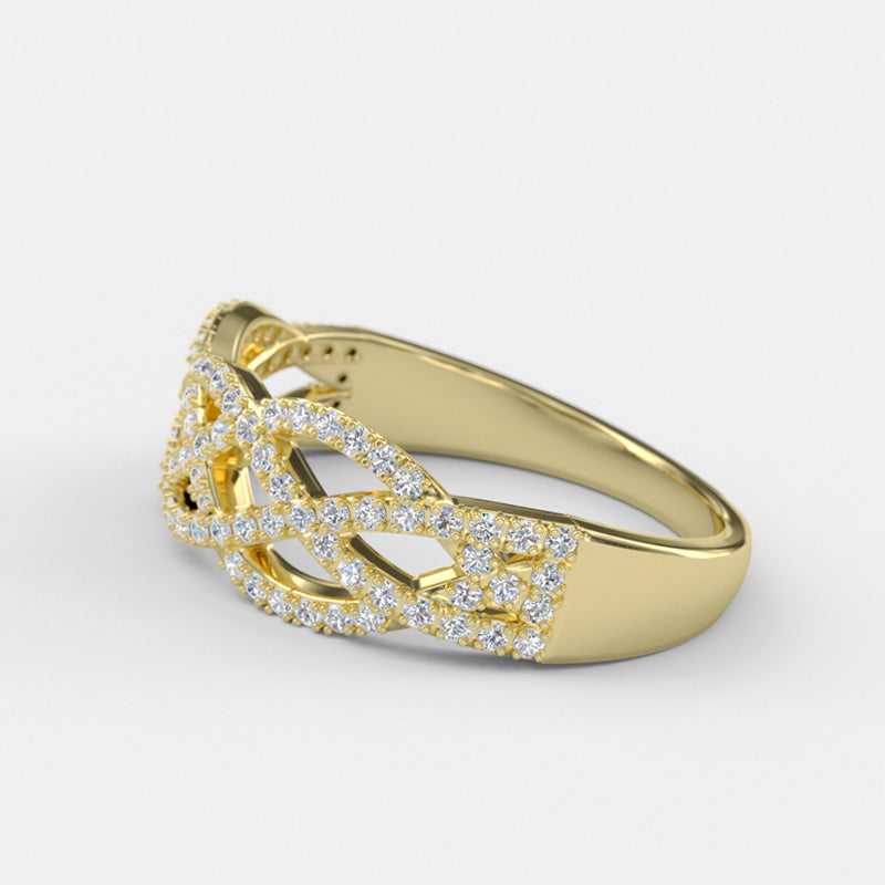 Weave Engagement Ring - 12GG96