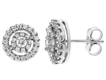 Diamond Galaxy Earrings - 12RR28