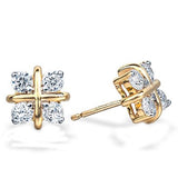.80ct Diamond Hugs and Kisses Diamond Earrings - 12RR32