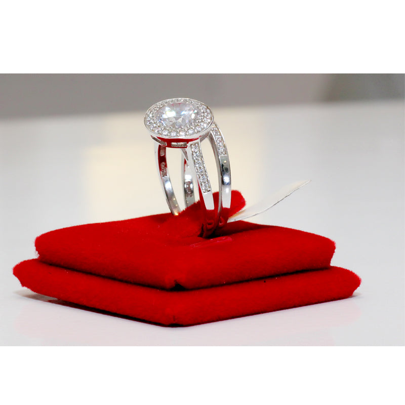 Sterling Silver Bridal Set - 13AB15