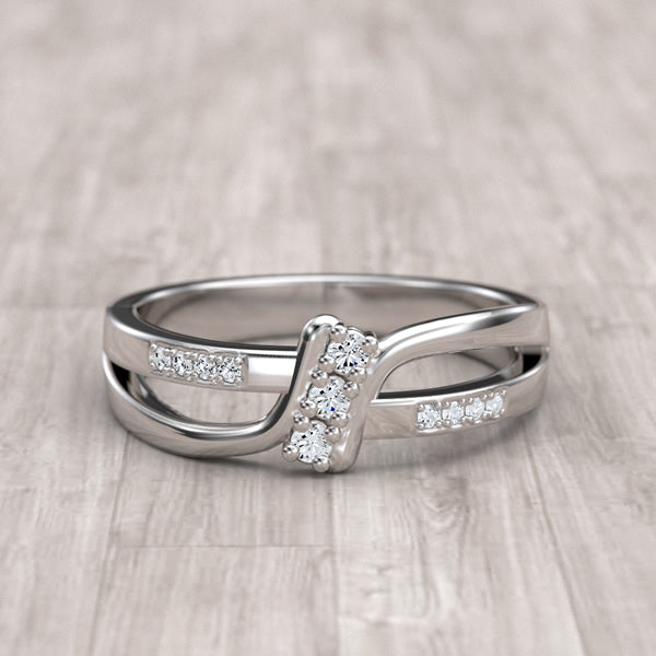 Gold Engagement Ring - 13GG01