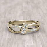 Gold Engagement Ring - 13GG01