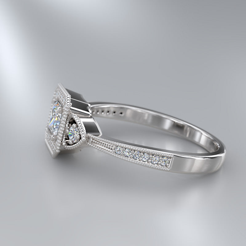 Gold Engagement Ring - 13GG08
