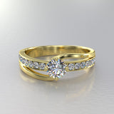 Gold Engagement Ring - 13GG17