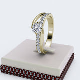 Gold Engagement Ring - 13GG17