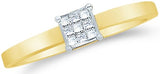 Yellow OR White Gold Diamond Engagement Ring