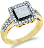 Yellow OR White Gold Diamond Engagement Ring