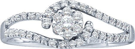 Real Diamond Wedding Engagement Ring