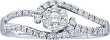 Real Diamond Wedding Engagement Ring
