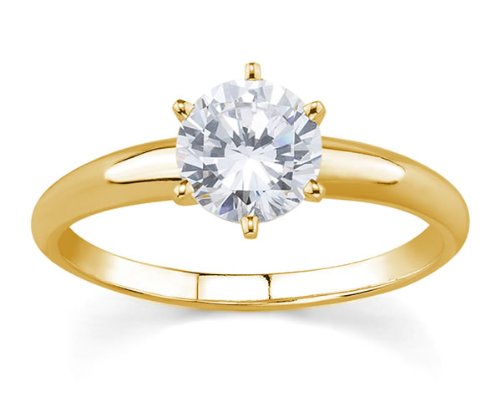 GOLD ENGAGEMENT RING