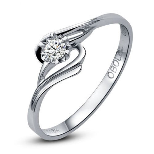 Diamond Solitaire Engagement Bridal Ring
