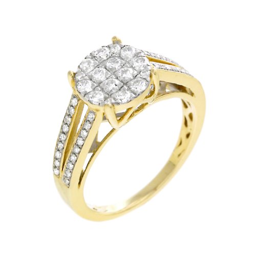 0.75 Ct Diamond Single Ring - 14GG12