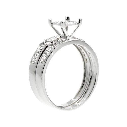 0.55 CT Brilliant Diamond Wedding Trio Set - 14GG15