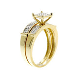 0.38 CT Brilliant Diamond Wedding Trio - 14GG19