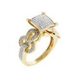 0.55 CT Brilliant Diamond Engagement Ring - 14GG24