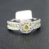Sterling Silver Engagement Ring - 15AB37