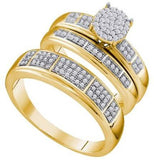 0.33CTW DIAMOND MICRO PAVE TRIO SET -15GG19