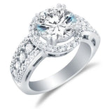 Solid 14k Engagement Ring - 15GG34